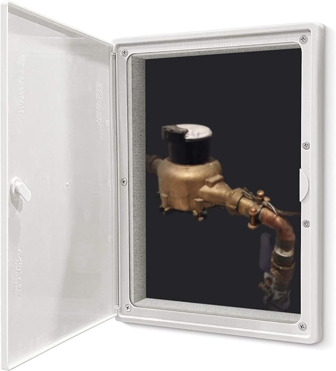 Access Panel 12x16 with Door Plastic White by EASY-EXS