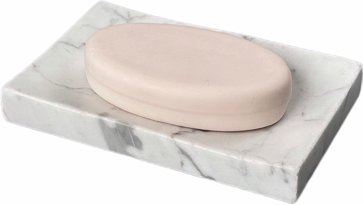Real Marble Soap Dish by EXCHUES