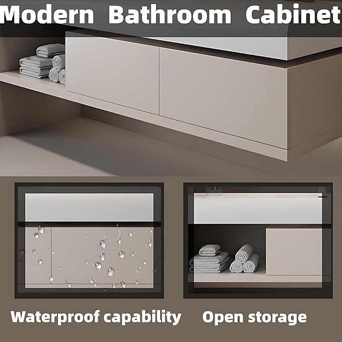 Modern Bathroom Cabinet - Image 6