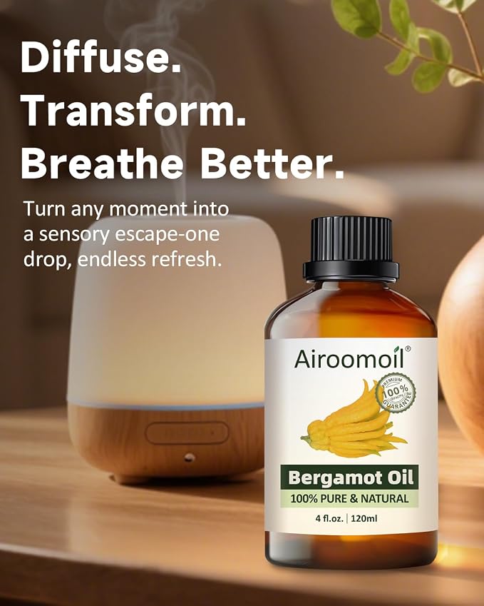 Bergamot Essential Oil Pure Citrus Oils Aromatherapy - Image 3