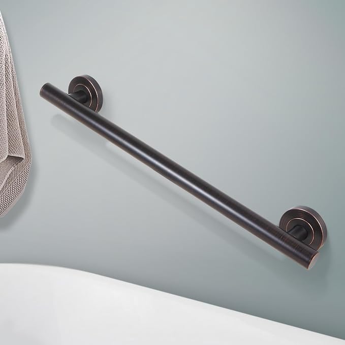 Lava Odoro Shower Grab Bar, Modern Stainless Steel Handicap Grab Bar - Image 6