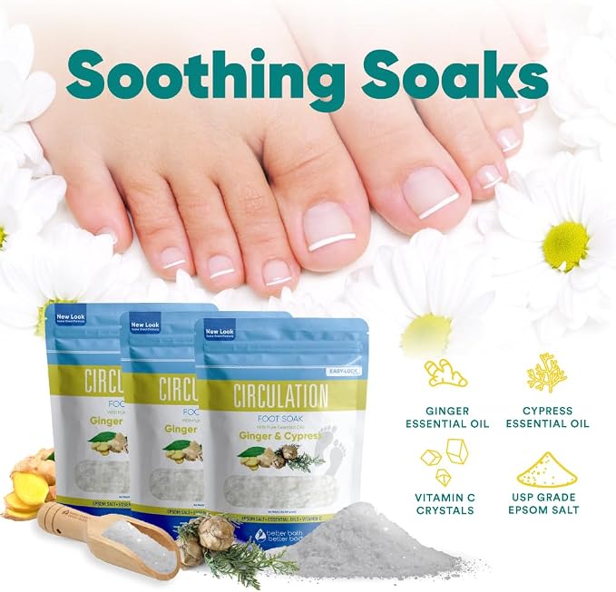 Circulation Foot Soak Foot Soaking Epsom Salts - Image 8