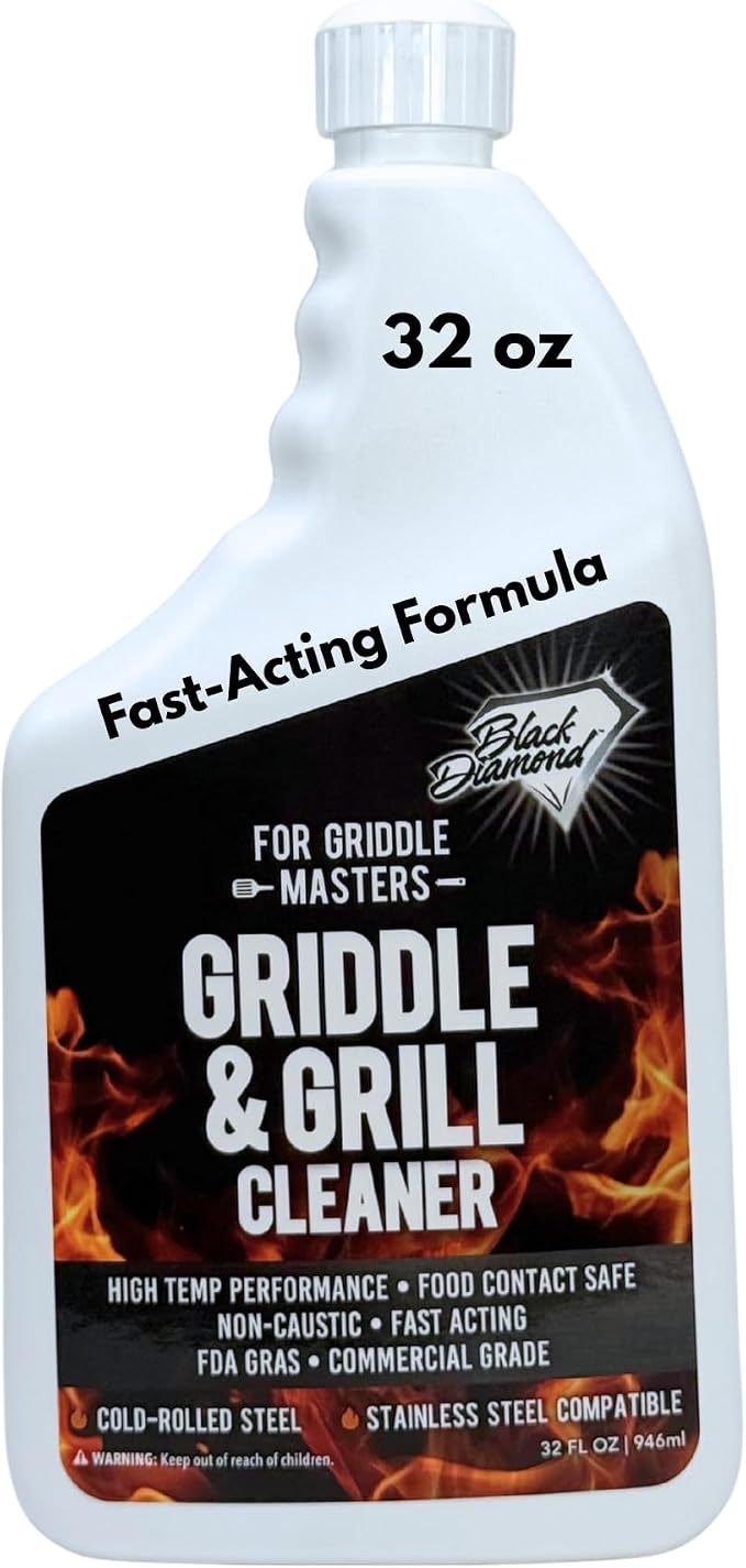 Black Diamond Stoneworks Griddle & Grill Cleaner – Flat Top Griddle Cleaner by BlackDiamondStoneworks