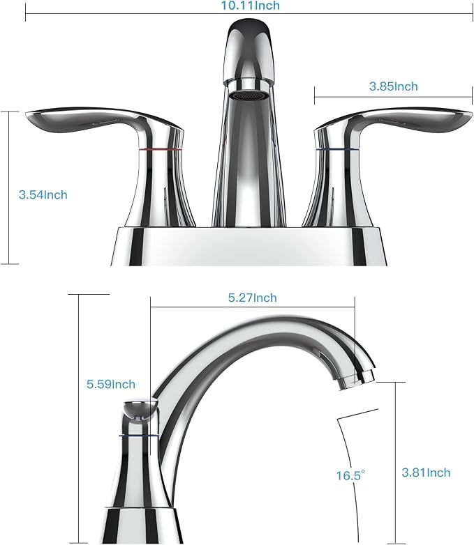 Bathroom Faucet, 4 Inch Bathroom Faucets - Image 5