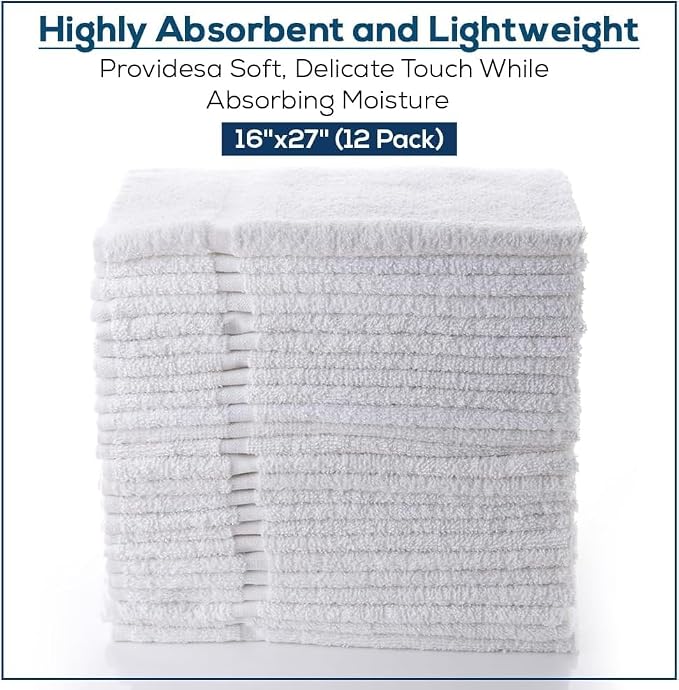 SIMPLI-MAGIC Cotton Hand Towels 16"x27" – Soft Towels - Image 3