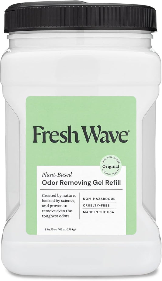Fresh Wave Original Scent Odor Removing Gel Refill, 63 oz. | Safer Odor by FreshWave
