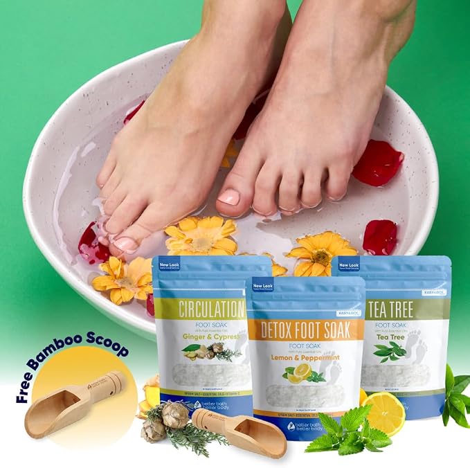 Foot Soak Salts Bundle 3 Pack - Image 3