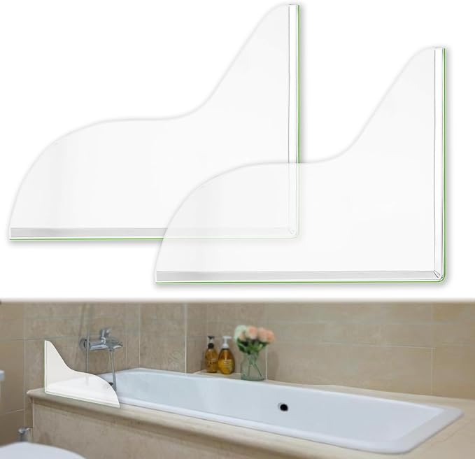 Splash Guard for Bathtub by Mecefeno