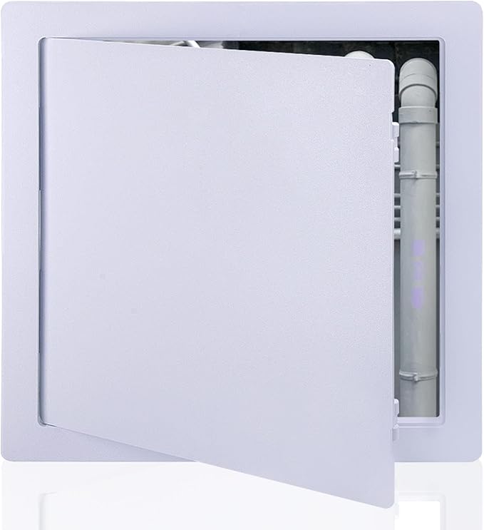 Plumbing Access Panel for Drywall 10 x 10 Inch Plastic Access Door Removable by Unknown