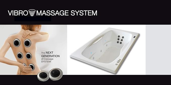 Carver Tubs - AR6032 - Modern Acrylic Fiberglass Whirlpool Tub Water Massage - Image 9