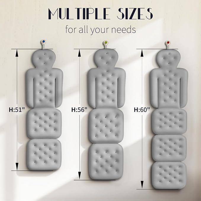 Full Body Bath Pillow for Bathtub, Thick Bathtub Cushion - Image 6