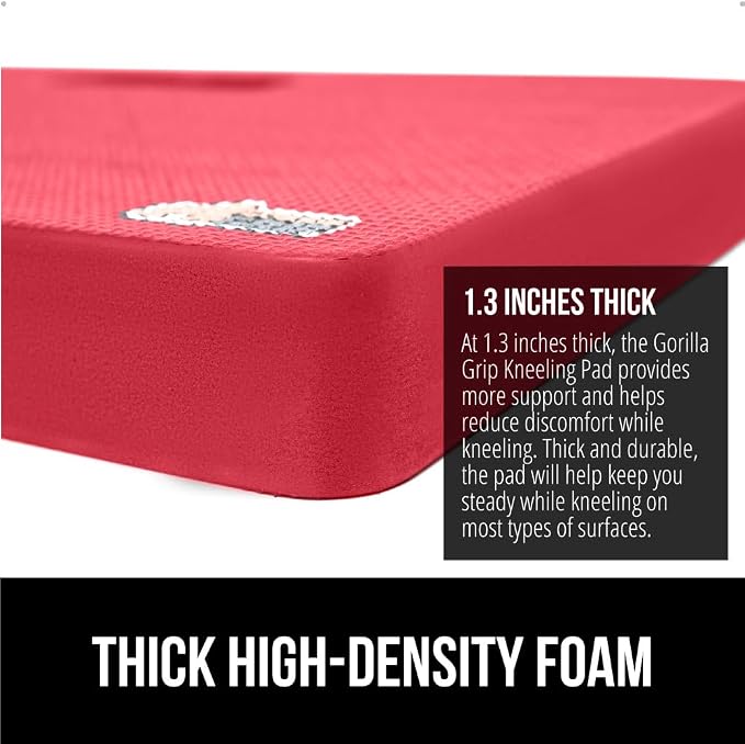GORILLA GRIP Extra Thick Patent Pending Soft Foam Kneeling Pad, 2 PK, - Image 3