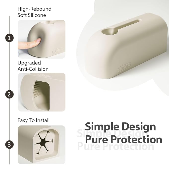 Faucet Cover Bathtub for Baby, Soft Silicone Tub Spout Cover, Faucet Protector - Image 2