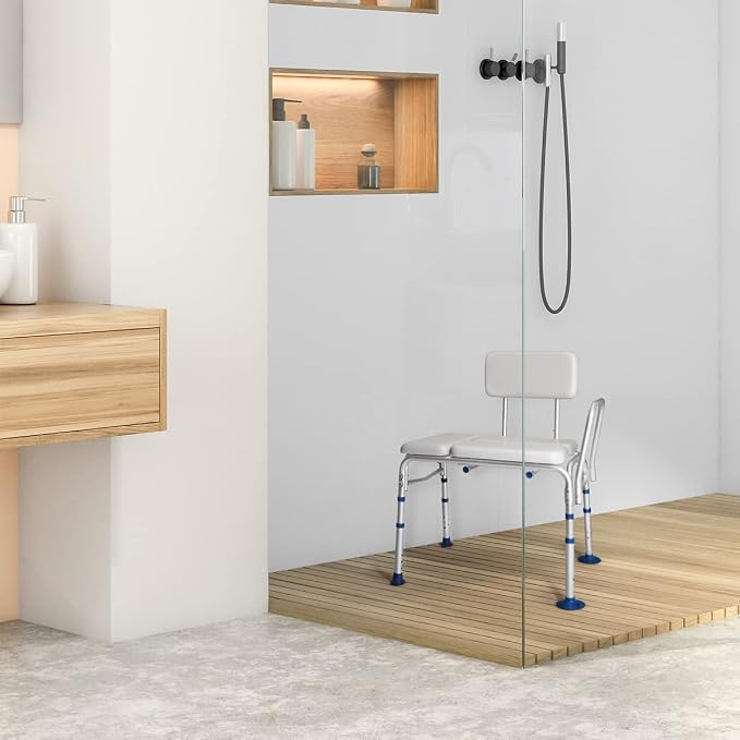 GreenChief Padded Shower Bench for Bathtub 500 LBS - Image 2