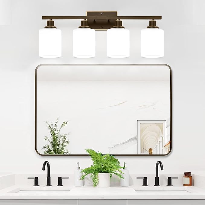 4-Light Bathroom Light Fixtures, Vanity Light - Image 5