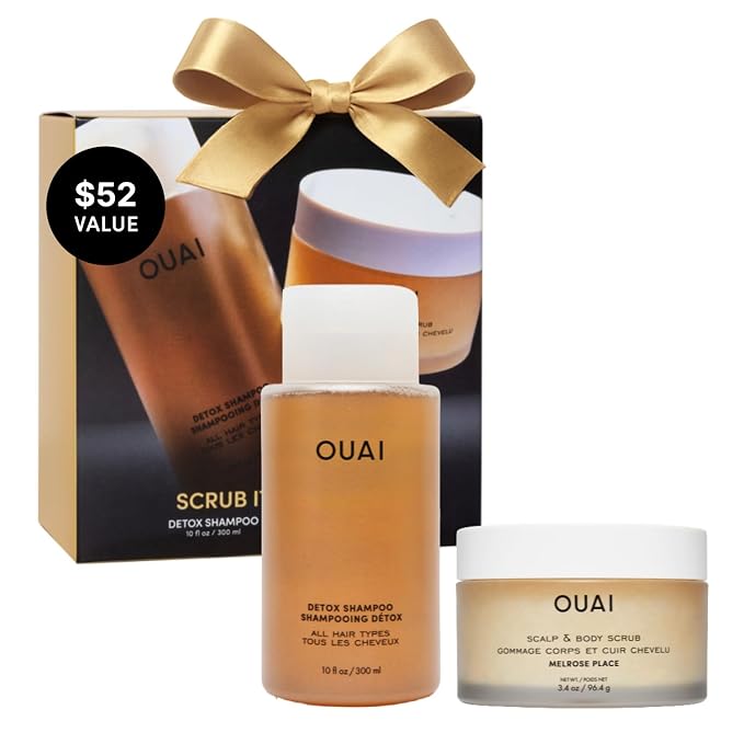 OUAI Scrub It All A-OUAI Holiday Hair Care Kit by OUAI
