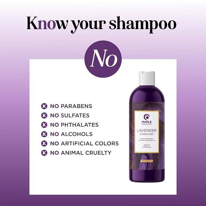 Premium Lavender Bubble Bath for Women - Image 8