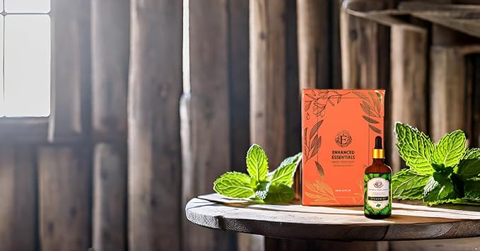 Luxurious Spearmint Essential Oil by Enhanced Essentials|with Dropper|Slow - Image 7