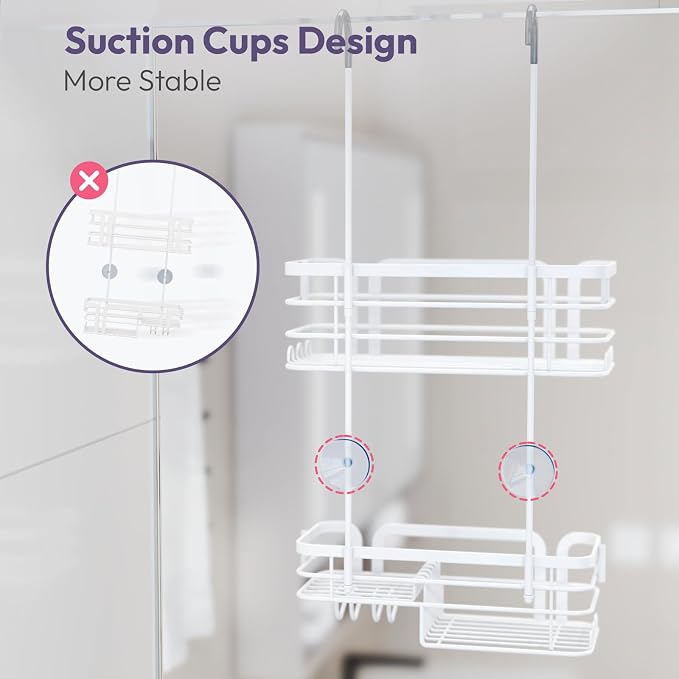SWTYMIKI Shower Caddy Hanging Organizer - Image 4