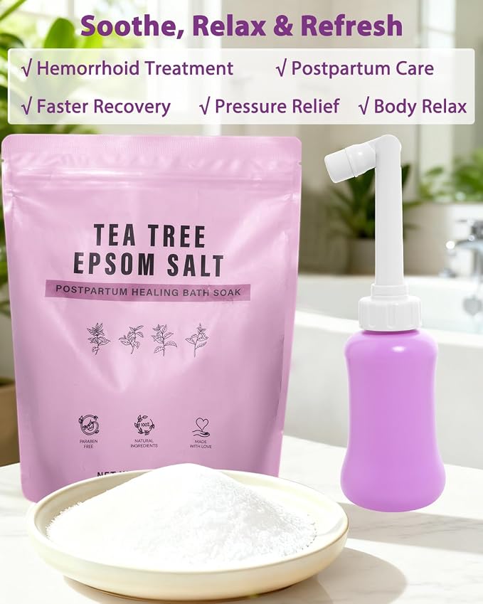 Peri Bottle Sitz Bath Salts Set - Image 8