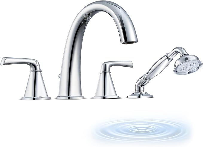 High Flow Roman Tub Faucet by Jabbol
