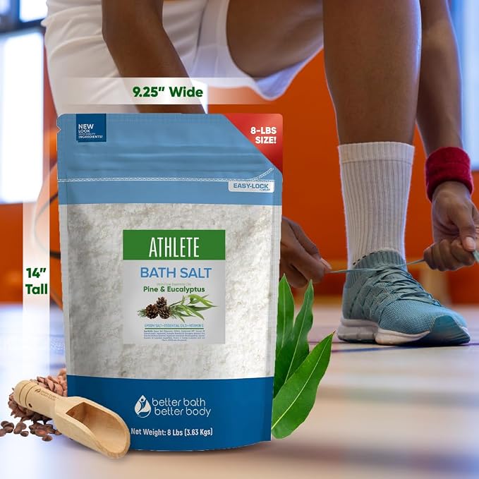 Athlete Bath Salt 128 Ounces Epsom Salt - Image 5