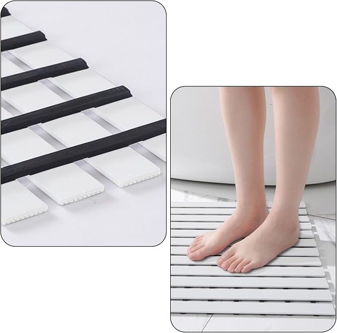 Non Slip Large Shower Mat, Non Suction Cups Shower Mats - Image 4