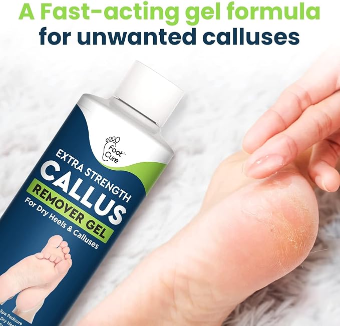 Callus Remover for Feet with Extra Strength Gel & Foot Pumice Stone Set - Image 6