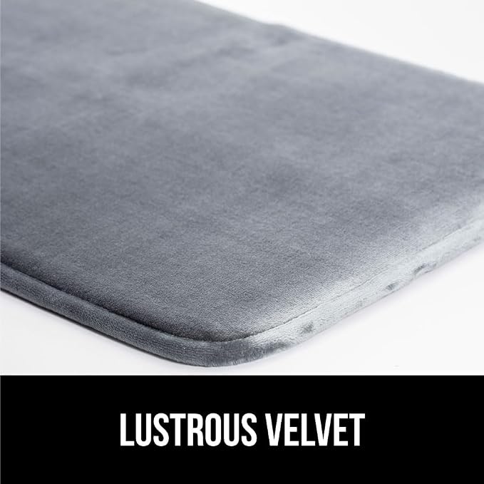 GORILLA GRIP Thick Memory Foam Toilet Rug - Image 7