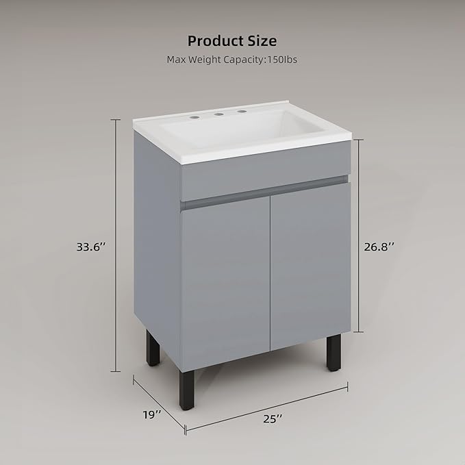 YITAHOME 24 Inch Bathroom Vanity - Image 2