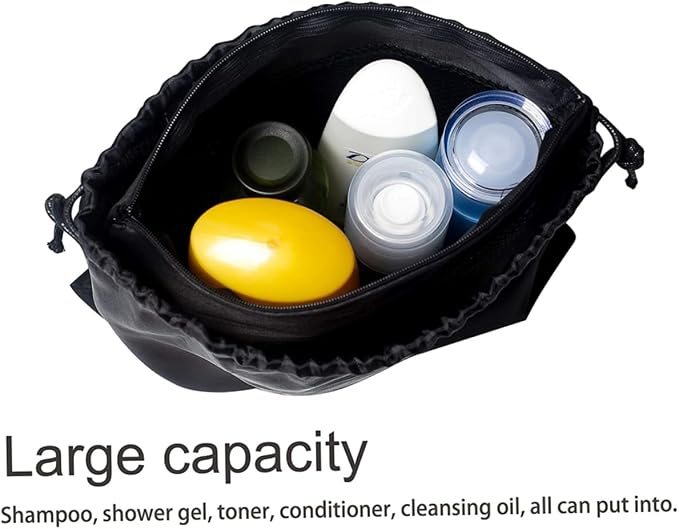 Shower Net Bag, Gym Shower Bag, Caddy Portable, - Image 7