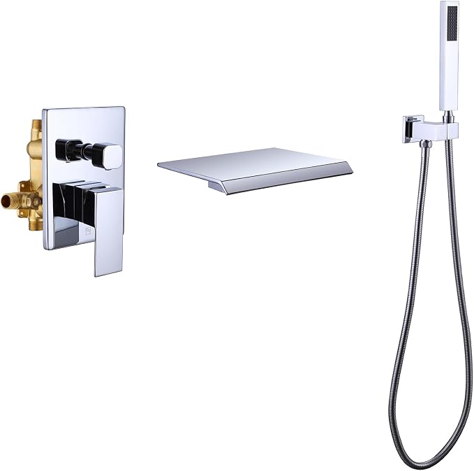 TapLong Wall Mount Bathtub Faucet by TapLong