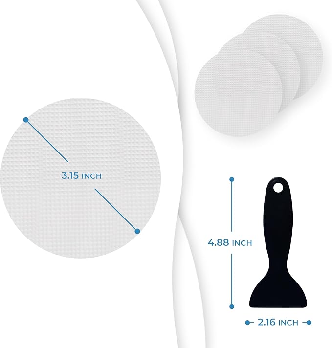 Anti Slip Shower Stickers 24 PCS, Invisible Non-Slip Shower Strips - Image 8