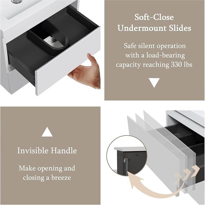 36" Floating Bathroom Vanity - Image 8