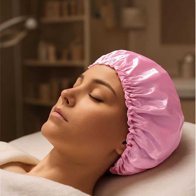 Smilco Reusable Shower Caps 4-Pack - Image 6