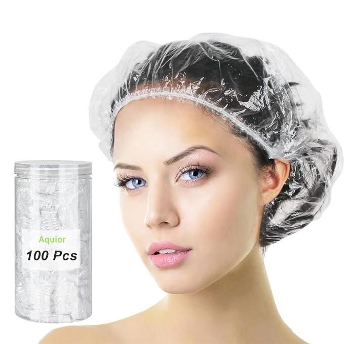 Aquior Shower Cap Disposable, Hotel and Hair Solon, Travel Spa, Home Use… by Aquior