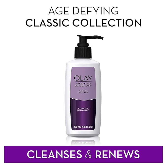 Face Wash by Olay Age Defying Classic Facial Cleanser 6.8 Fl Oz - Image 6