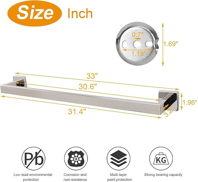 TocTen Bath Towel Rack - Image 2