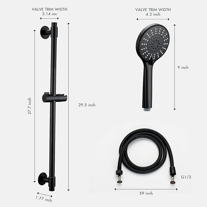 Adjustable Shower Slide Bar - Image 7