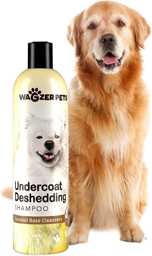 Wagzer Highly Concentrated 16oz Dog Shampoo | Makes up to 3.2 Gallons | by WagzerPets