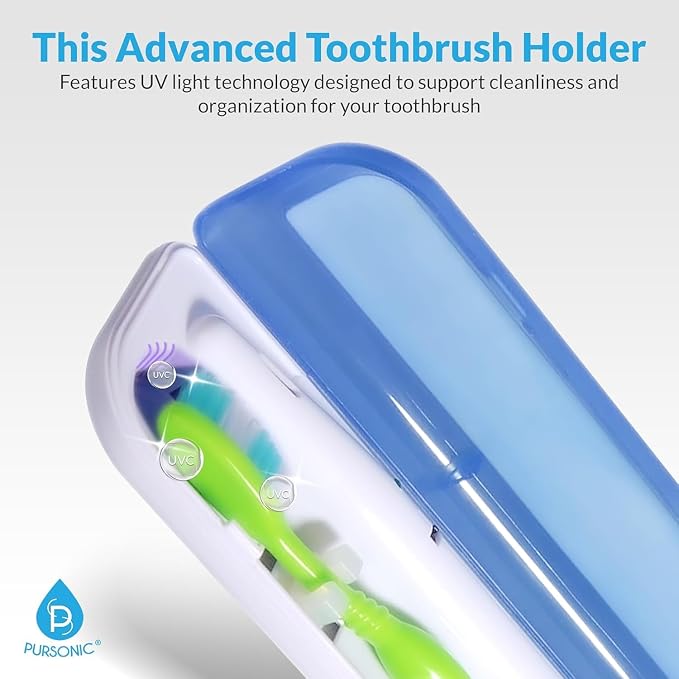 Pursonic Portable UV Toothbrush Sanitizer Case - Image 2