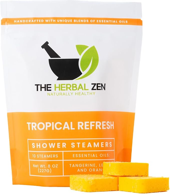 Tropical Refresh Shower Steamers Aromatherapy by TheHerbalZen