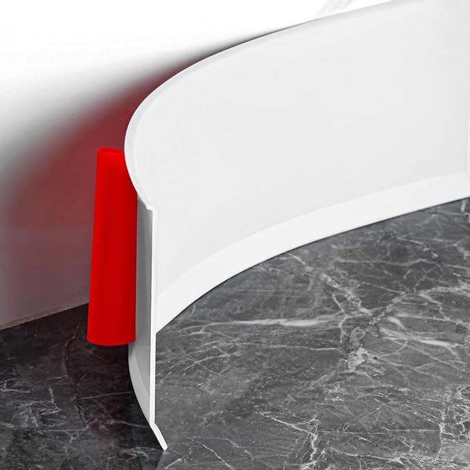 Flexible Baseboard Molding Trim 6 Inch Self-Adhesive Vinyl Wall Base Peel and by Heonay