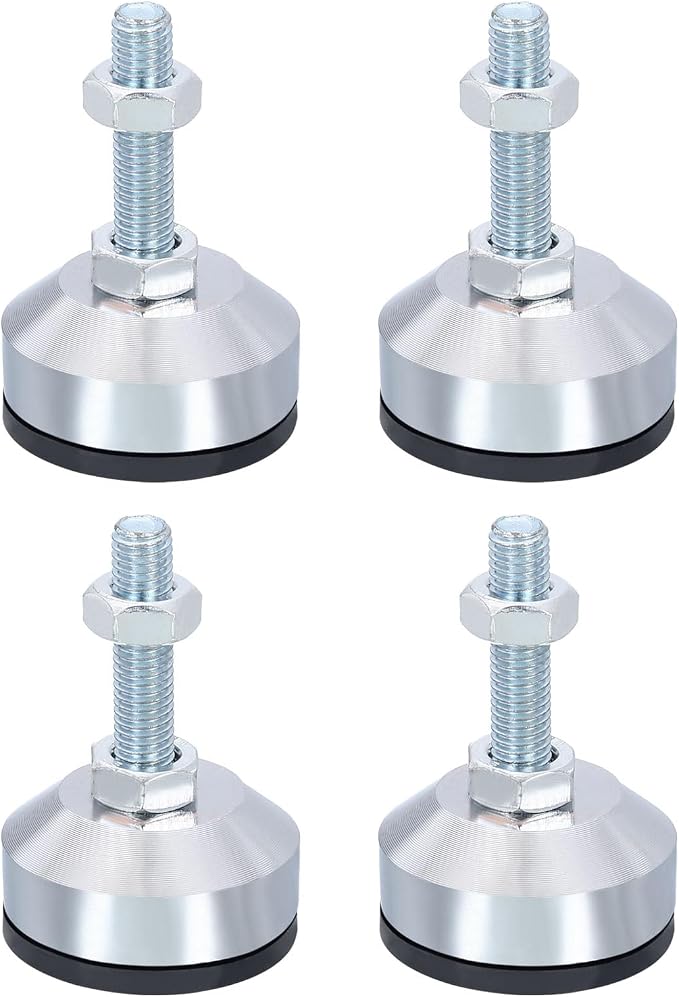 PATIKIL Furniture Leveling Feet 2" Dia Base M10 Thread by PATIKIL