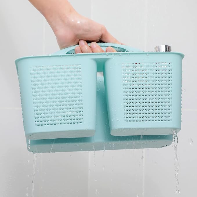 UUJOLY Plastic Portable Shower Caddy, Cleaning Shower Basket - Image 4