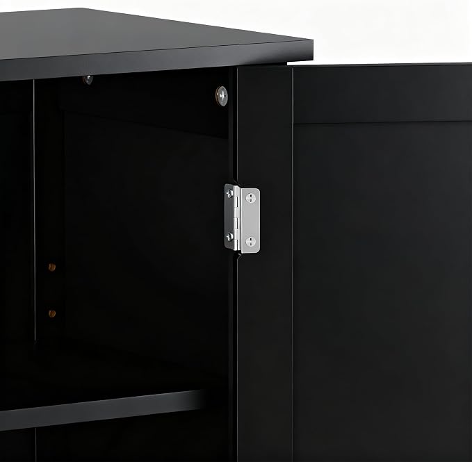 SUPER DEAL Modern Bathroom Floor Storage Cabinet - Image 6