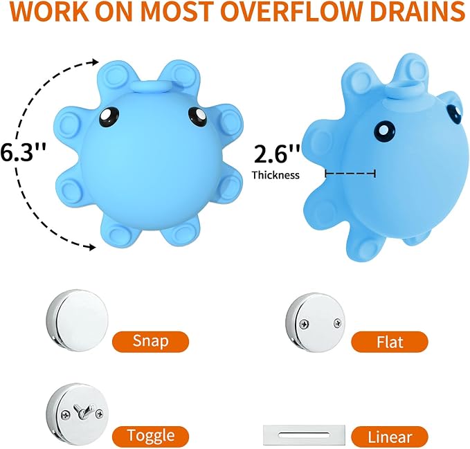 Bathtub Overflow Drain Cover - Image 2