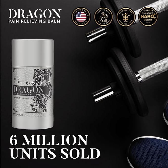 Dragon Balm 3.4oz Roll-Up Super Silver Strength - Image 2