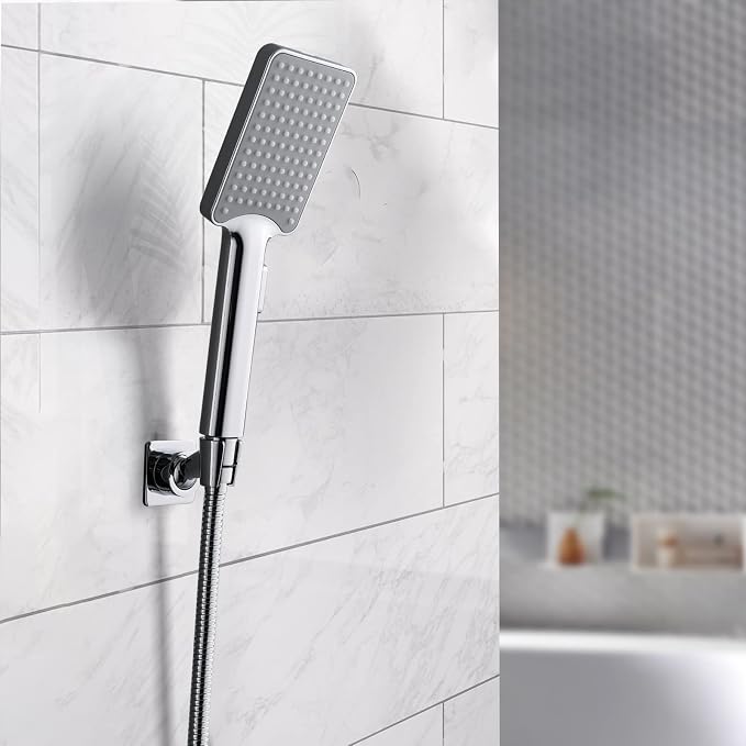 YDmeet Shower Head Holder, Adjustable Handheld Brass Shower Head Bracket - Image 7