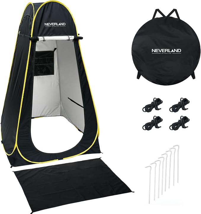 NEVERLAND Pop up Privacy Shower Tent by Professionalcoversellers